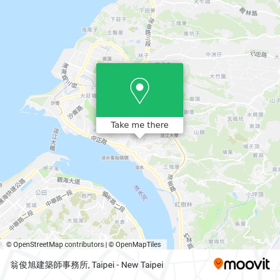 翁俊旭建築師事務所 map