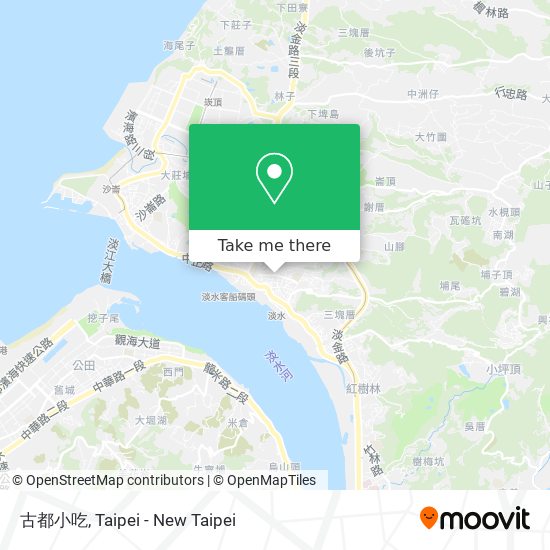 古都小吃 map