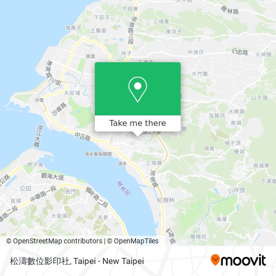 松濤數位影印社 map