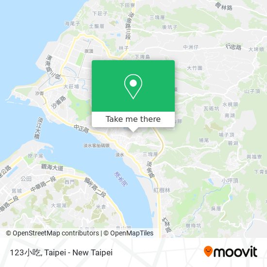 123小吃 map