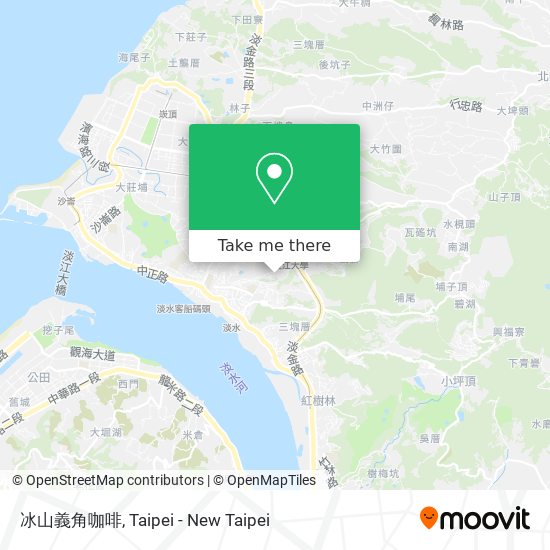 冰山義角咖啡 map