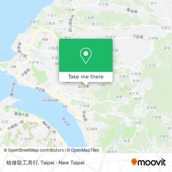 檢修龍工具行 map