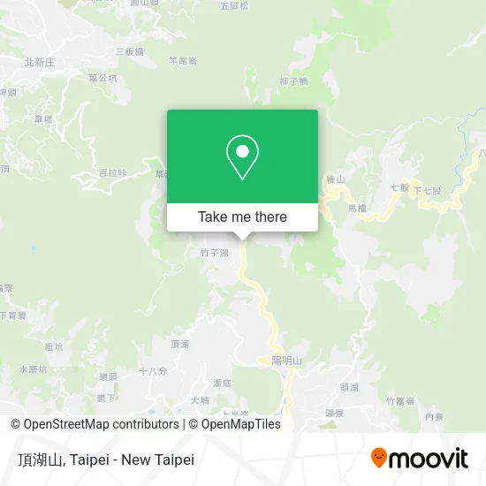 頂湖山地圖
