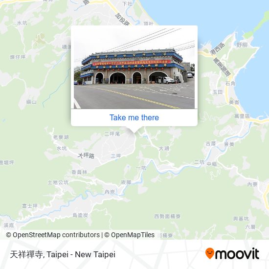 天祥禪寺 map