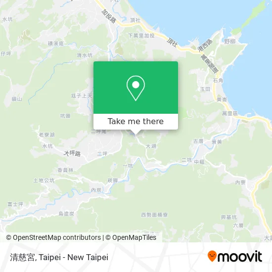 清慈宮 map