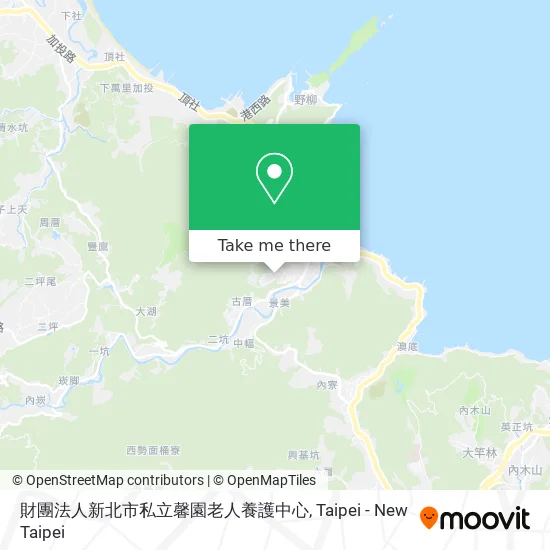 財團法人新北市私立馨園老人養護中心地圖
