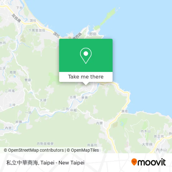 私立中華商海 map