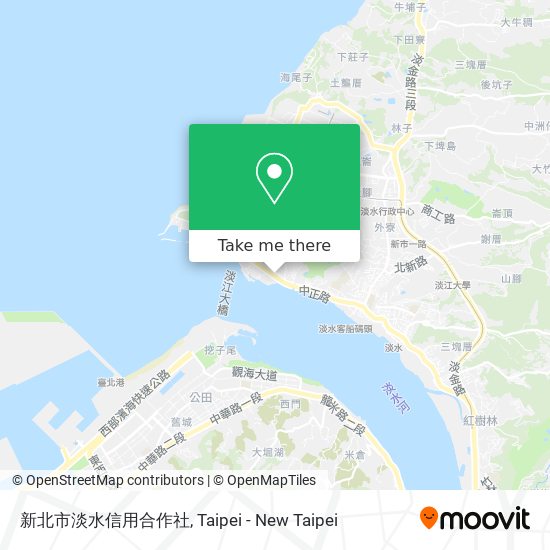 新北市淡水信用合作社 map