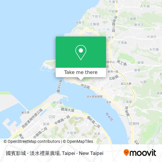 國賓影城 - 淡水禮萊廣場 map