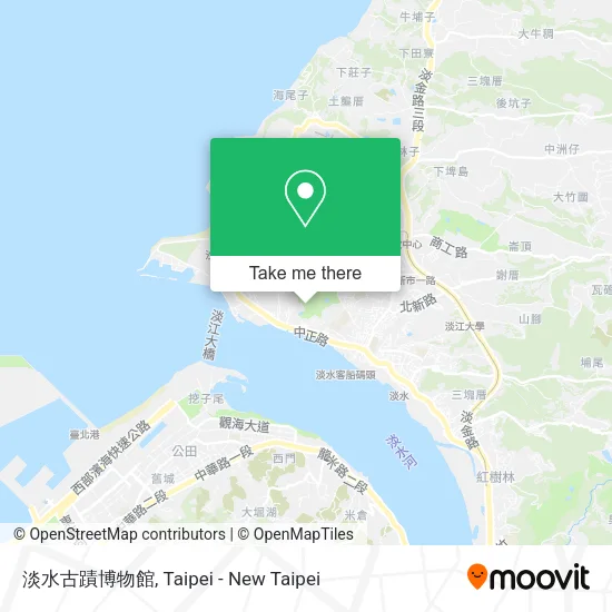 淡水古蹟博物館 map