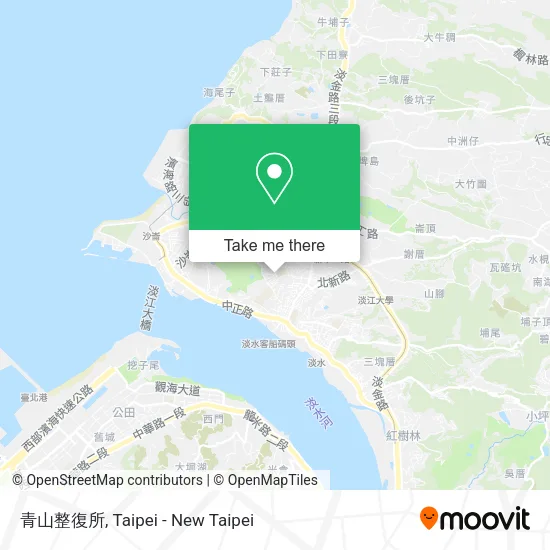 青山整復所 map