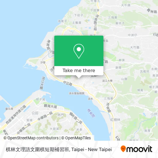 棋林文理語文圍棋短期補習班 map