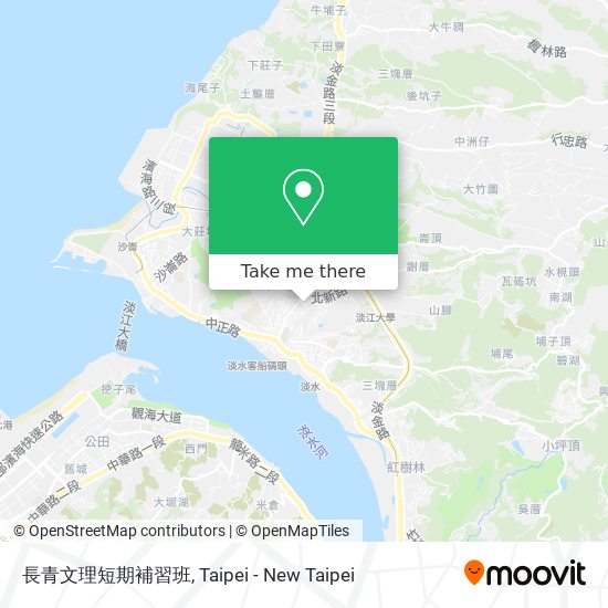 長青文理短期補習班地圖