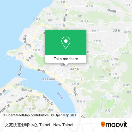 文苑快速影印中心地圖