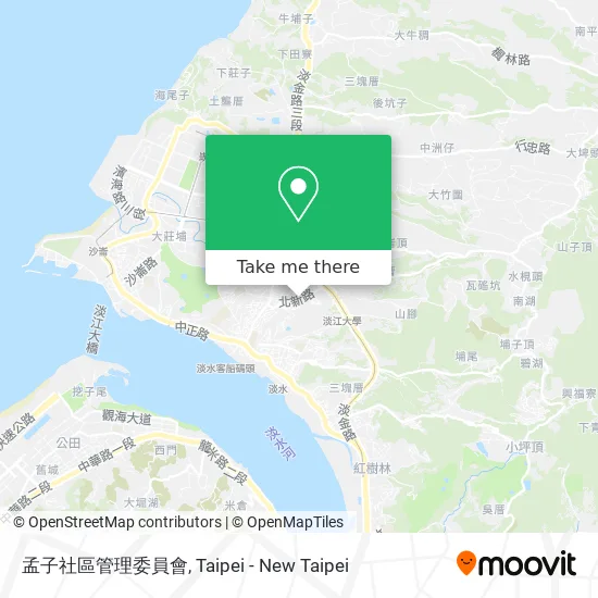 孟子社區管理委員會 map