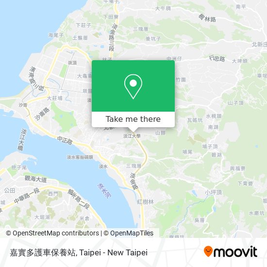 嘉實多護車保養站 map