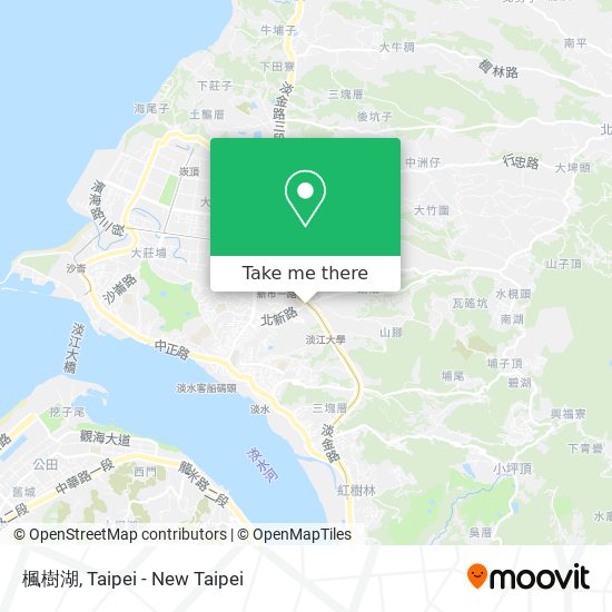 楓樹湖 map