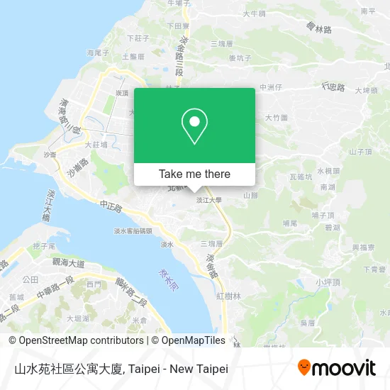 山水苑社區公寓大廈地圖
