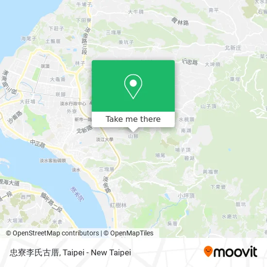 忠寮李氏古厝 map