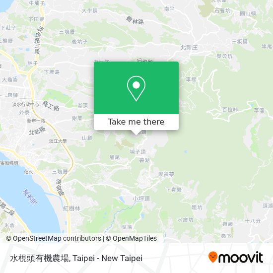 水梘頭有機農場 map