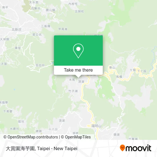 大賞園海芋園地圖