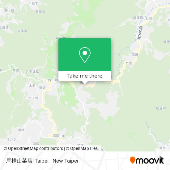 馬槽山菜店 map