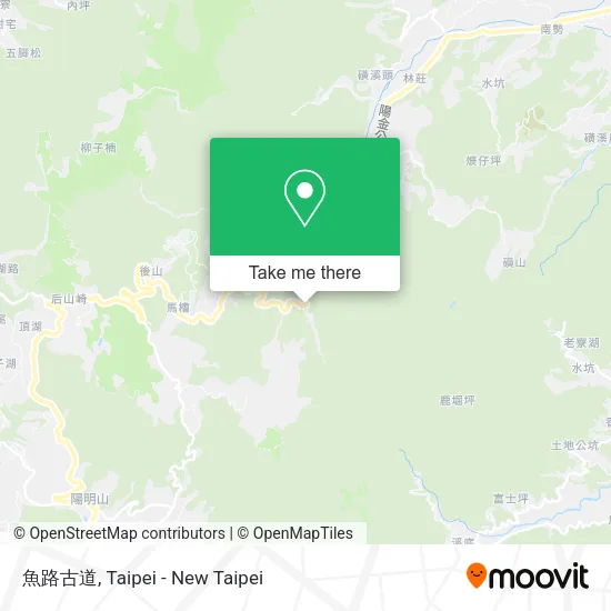 魚路古道 map