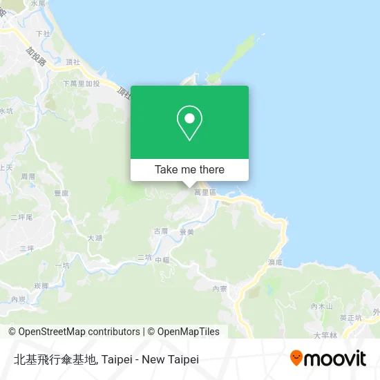 北基飛行傘基地地圖