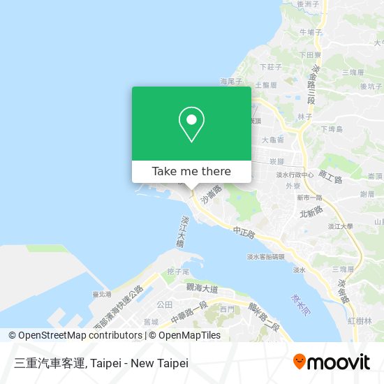 三重汽車客運地圖