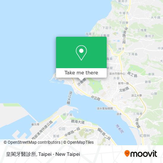 皇閣牙醫診所 map