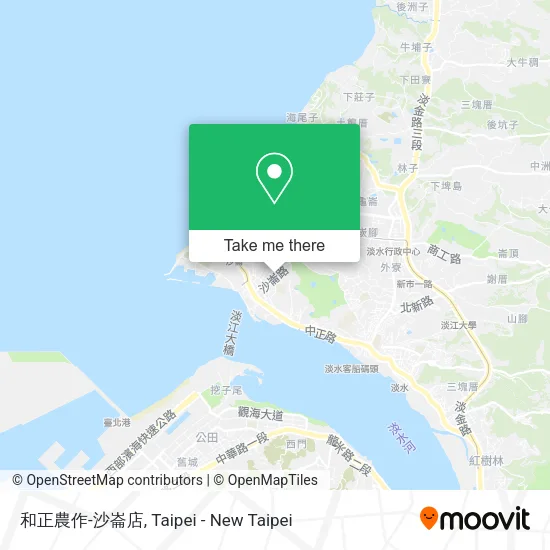 和正農作-沙崙店 map