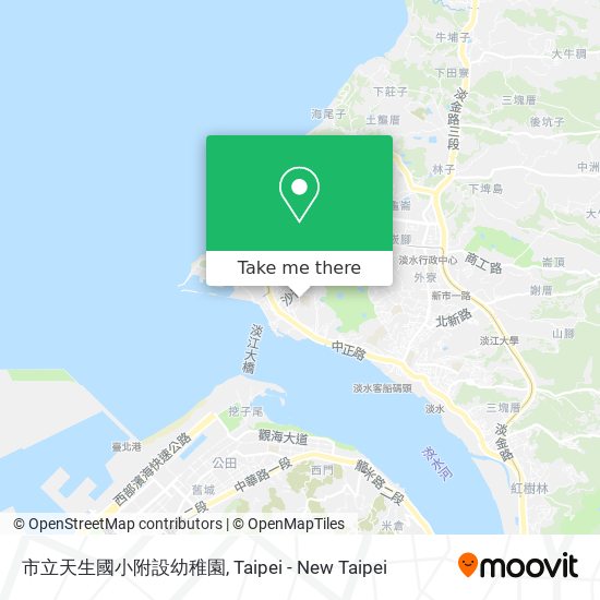 市立天生國小附設幼稚園地圖