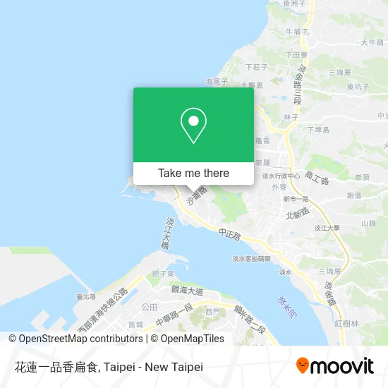 花蓮一品香扁食地圖