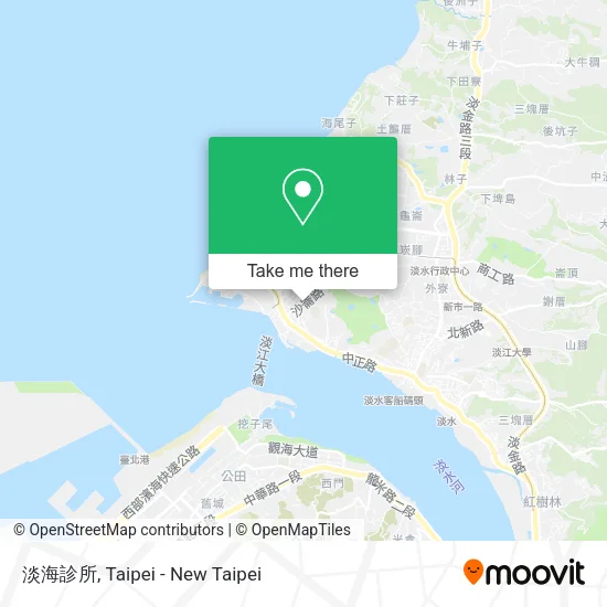 淡海診所地圖