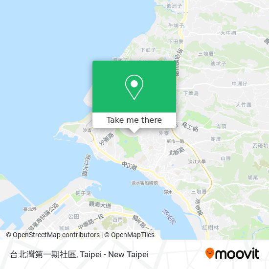 台北灣第一期社區 map