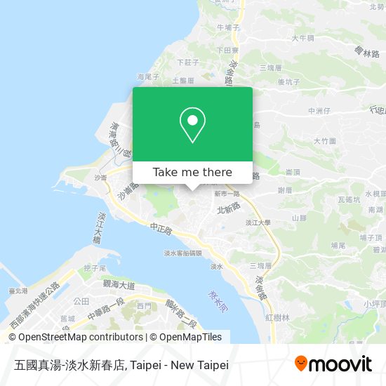 五國真湯-淡水新春店 map