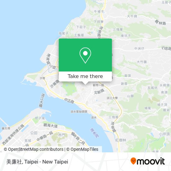美廉社地圖