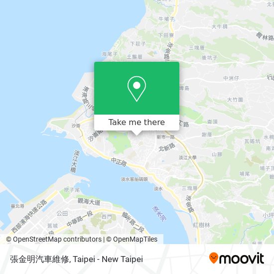 張金明汽車維修 map
