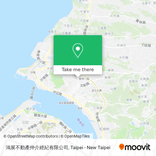 鴻展不動產仲介經紀有限公司 map