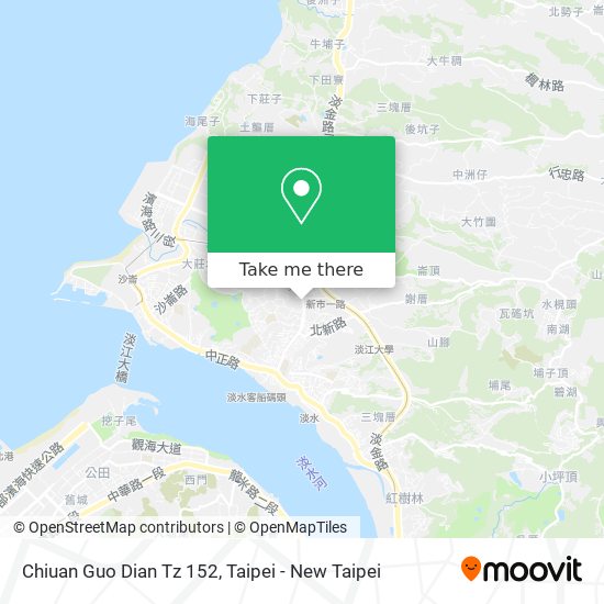 Chiuan Guo Dian Tz 152 map