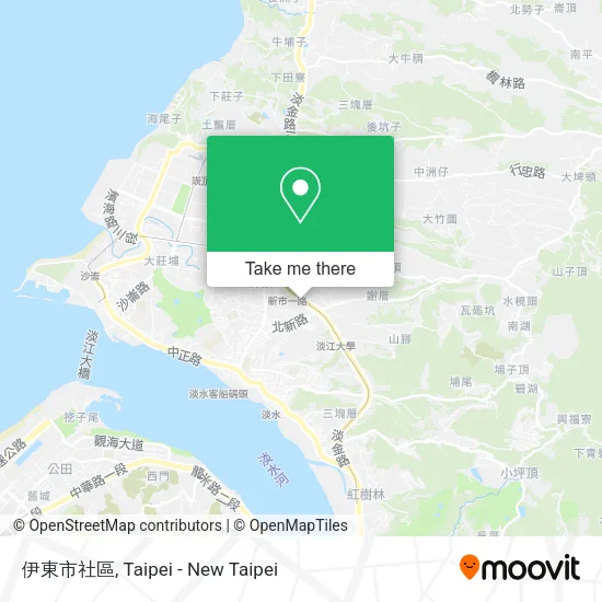 伊東市社區地圖