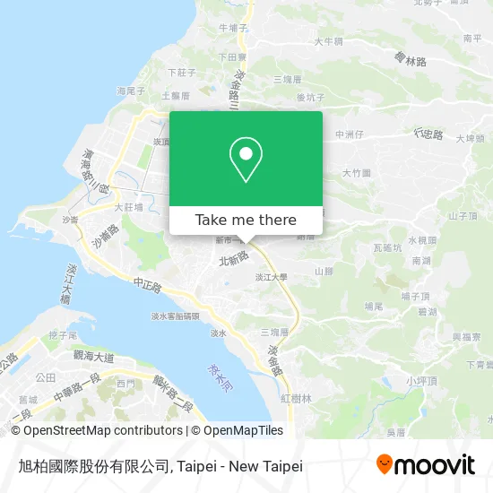 旭柏國際股份有限公司地圖