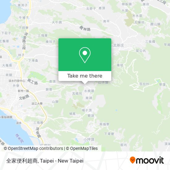 全家便利超商 map