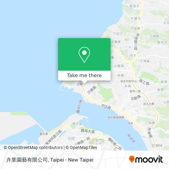 卉業園藝有限公司地圖