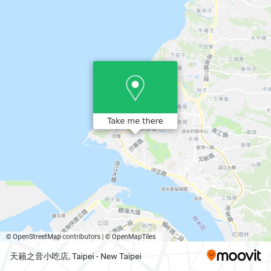 天籟之音小吃店 map