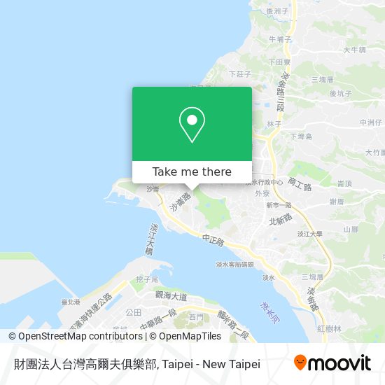 財團法人台灣高爾夫俱樂部 map