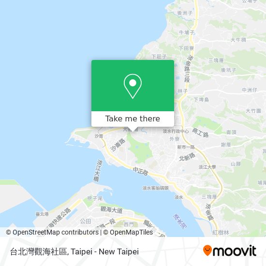 台北灣觀海社區 map