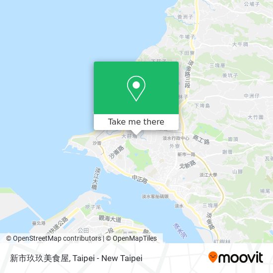 新市玖玖美食屋 map