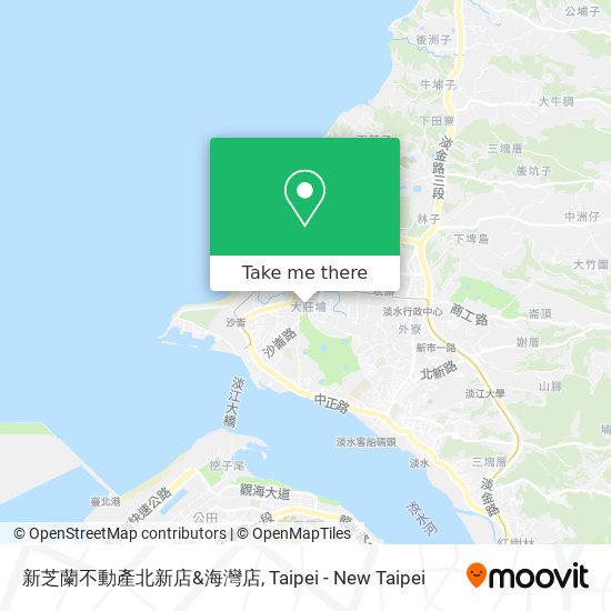 新芝蘭不動產北新店&海灣店 map
