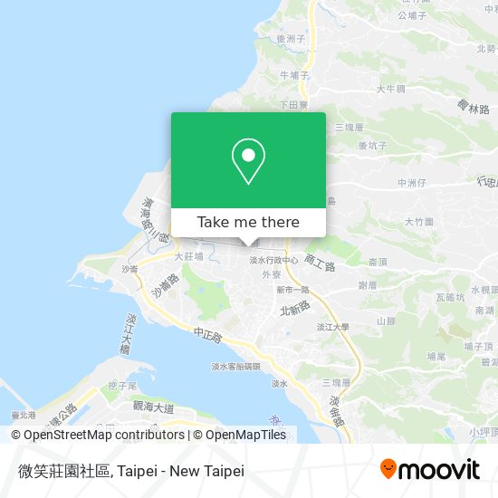 微笑莊園社區 map